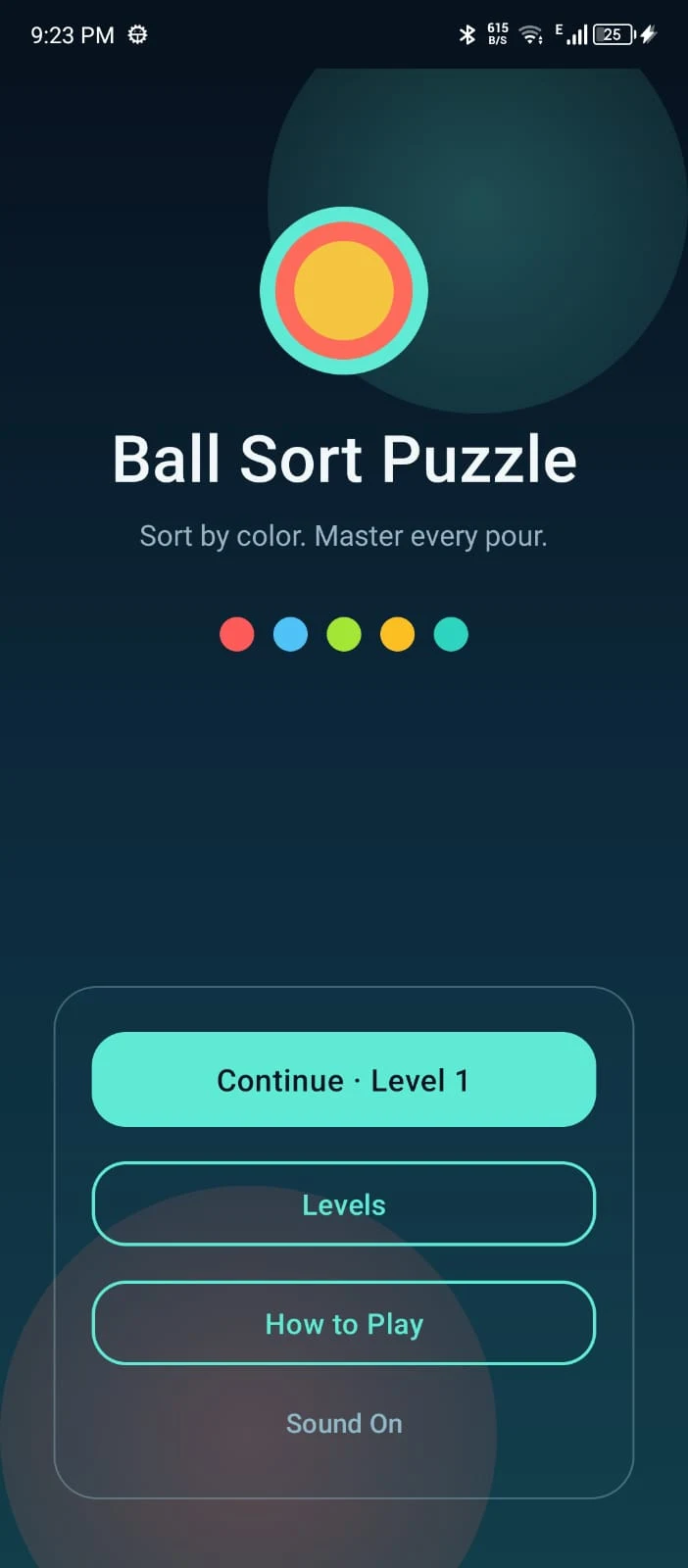 Ball Sort Puzzle screenshot